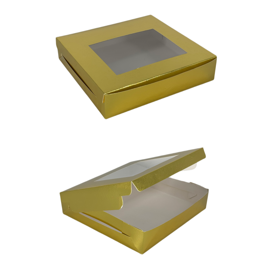 Gold Biscuit Box