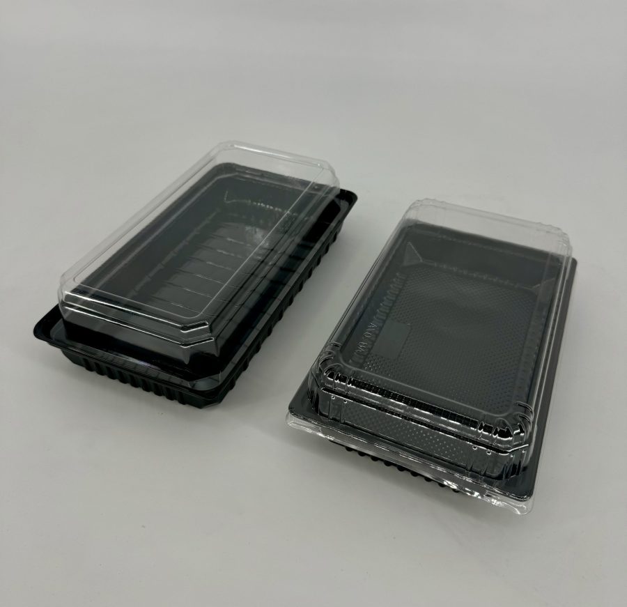 Black Confectionary Tray Rectangle