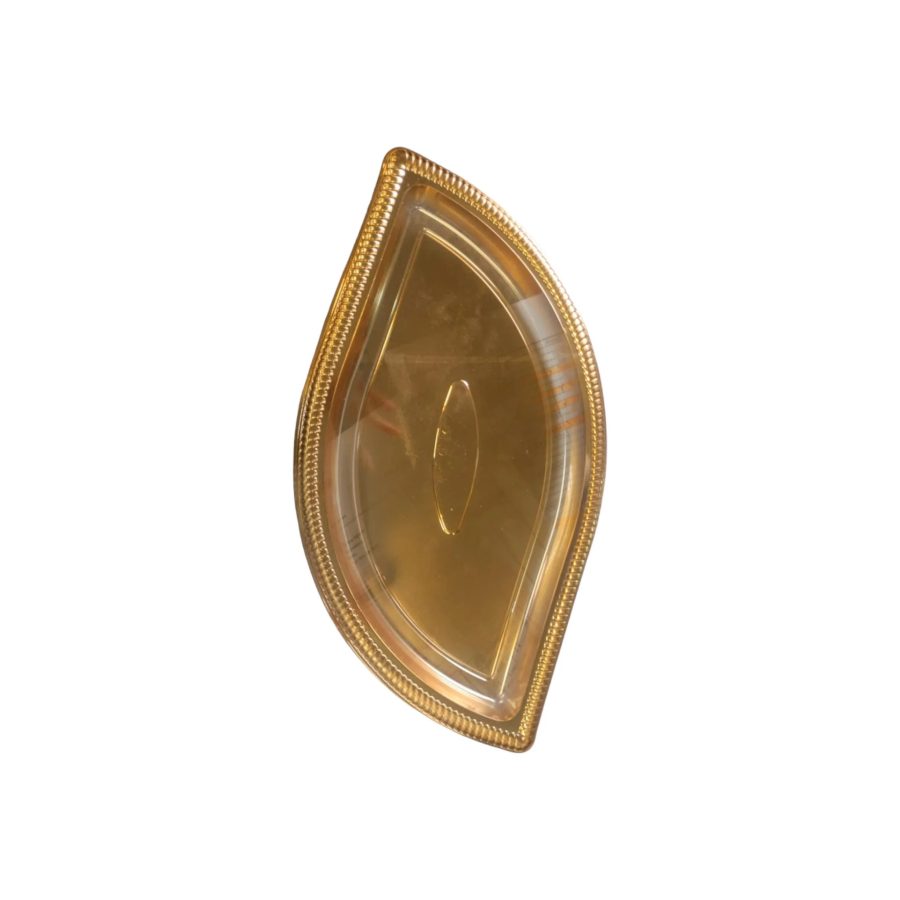 Gold Confectionary Tray Curved