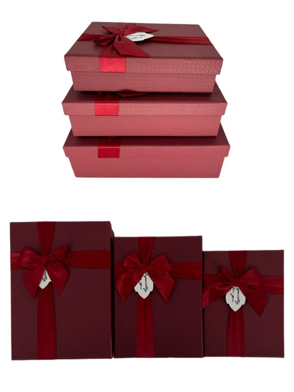 Rectangular Set Gift Box Gift Box Rectangle Combo Set – Hot pack africa