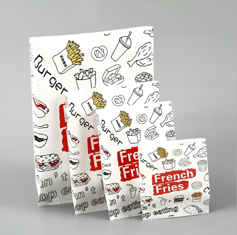 French Fries Paper Bag