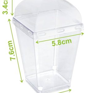 Acrylic Dessert Cup 150ML 20pc