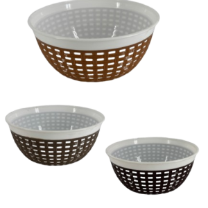 Plastic Knit Bowl Large
