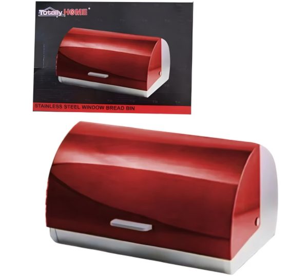 Totally Home Stainless Steel Breadbin Colour 1's