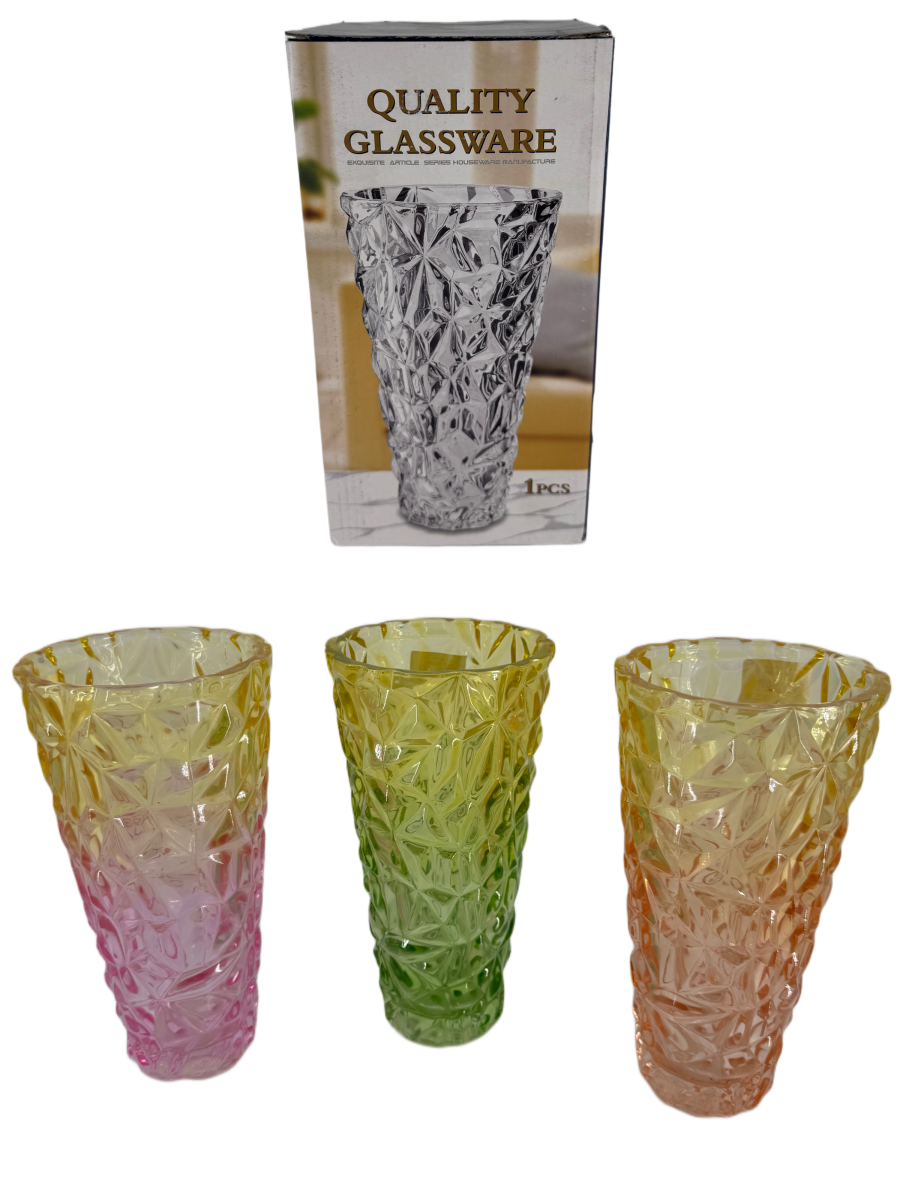 Glass Vase Colour 135X250
