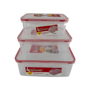 Plastic Storage Container Clip 3pc