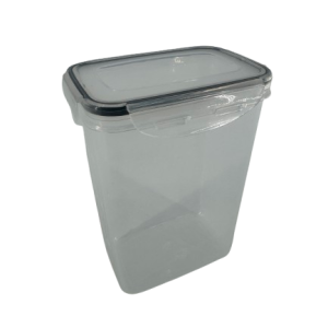 Plastic Clip Container Rectangle 2lt