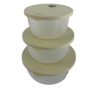 Plastic Container Round 3pc