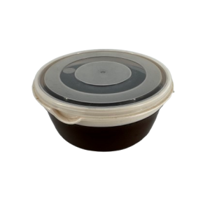 Plastic Lunchbox Round 500ml