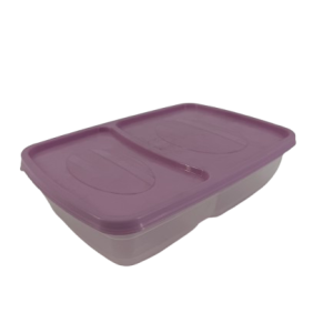 Plastic Lunchbox 2division 1800ml