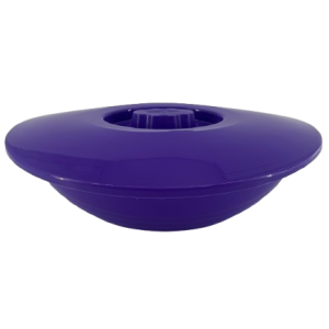 Plastic Bowl + Lid Oval Small