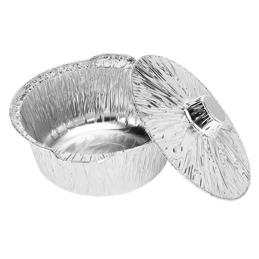 Foil Pot+Lid RD