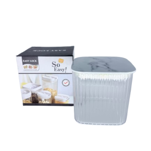 Acrylic container ribbed 1.4litre