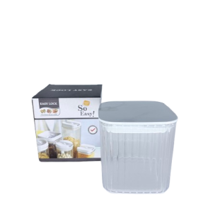 Acrylic container ribbed 650ML
