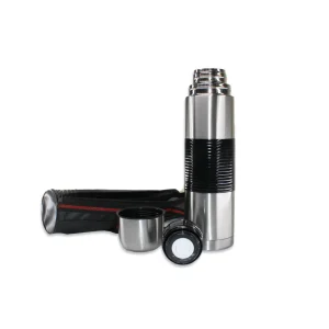 Totally Home Stainless Steel Bullet Flask 1 Liter