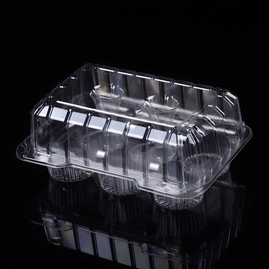 Plastic Cupcake Container
