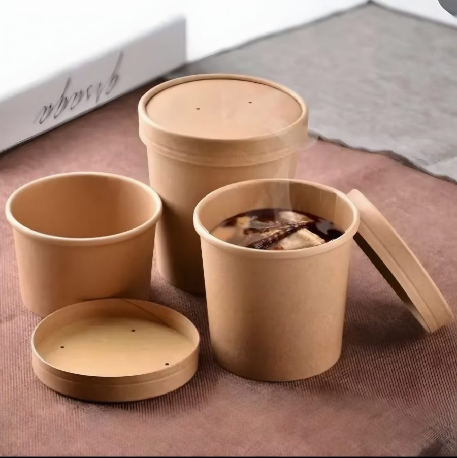 Kraft Tub+Lid