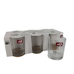 Glass Tumbler 6's 220ml
