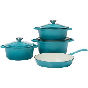 Cast Iron Pot Set 7pc