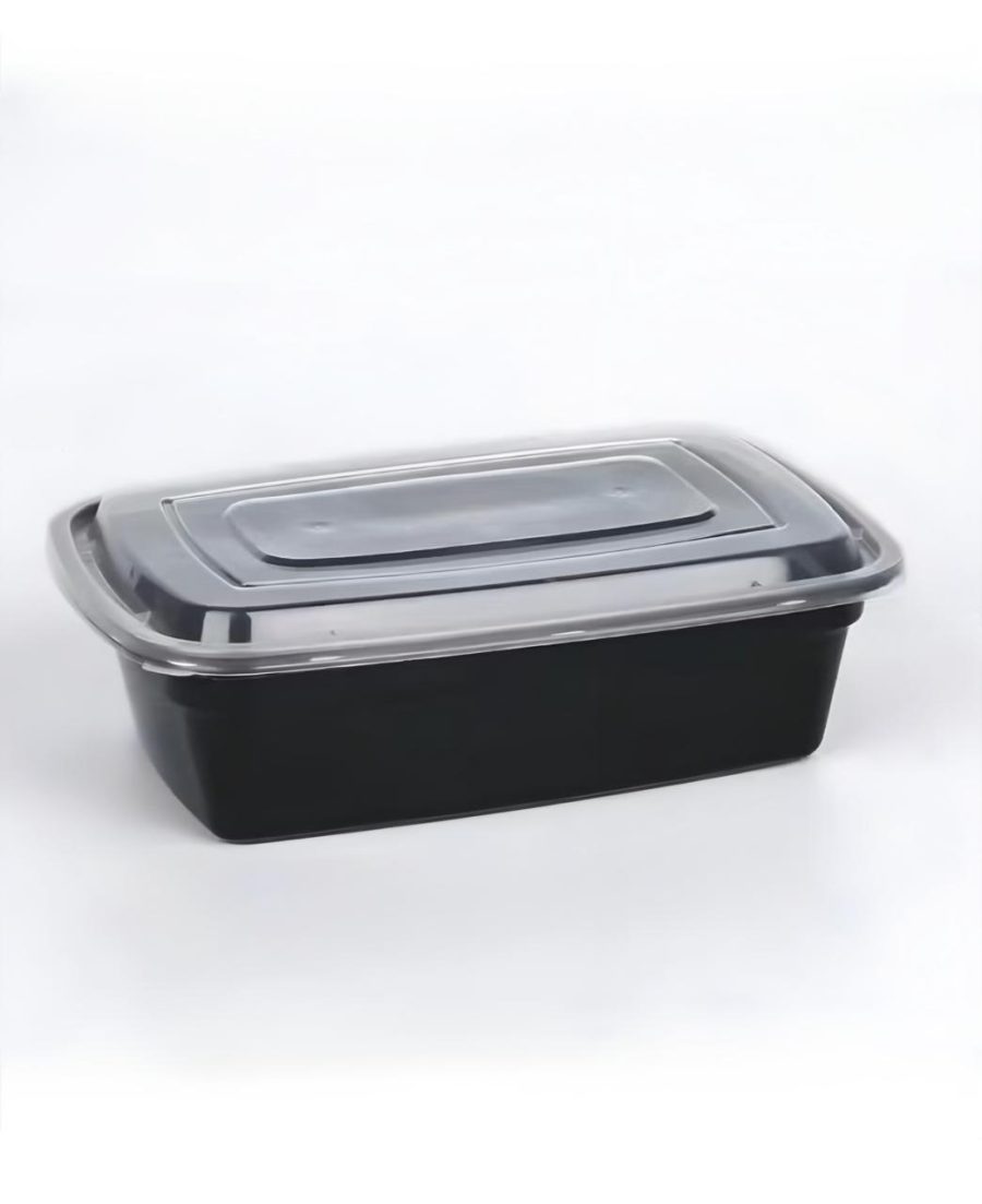 Plastic PP Container with Lid 1500ml
