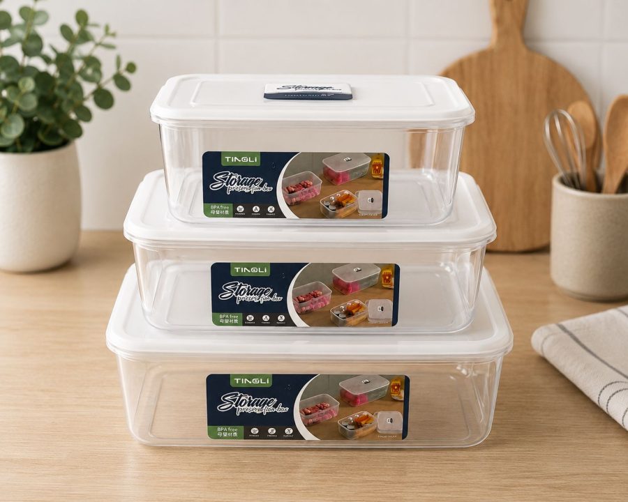 Plastic Container Rectangle