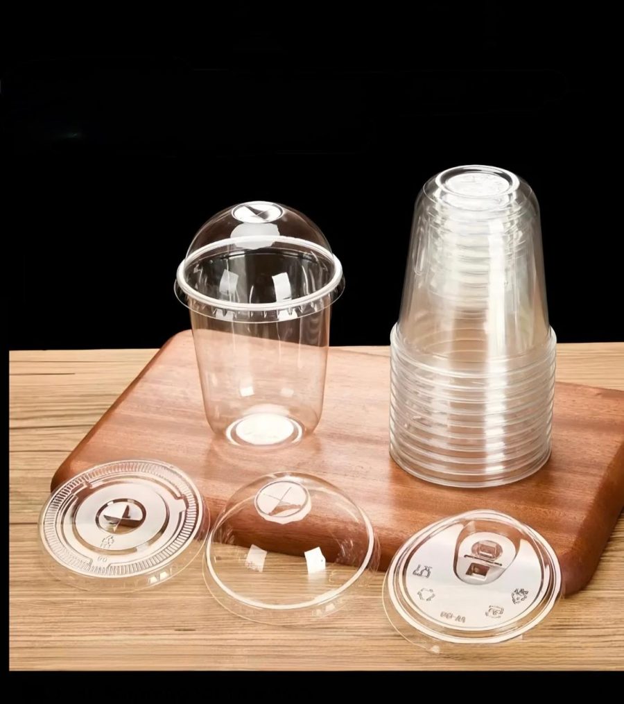 PET Disposable Clear Plastic U Cup
