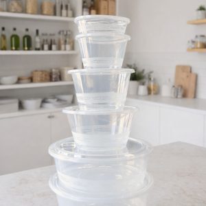 PP Tubs+Lids Assorted