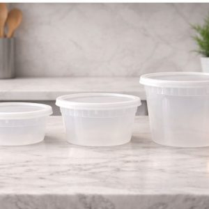 PP Takeaway Tubs Assorted
